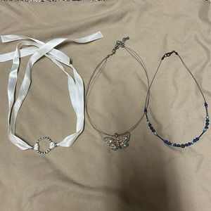 Fashion/ formal Jewelry 3 necklaces